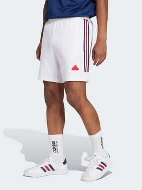 NWT men's LT large tall adidas House of Tiro Nations Pack White Shorts IY4492